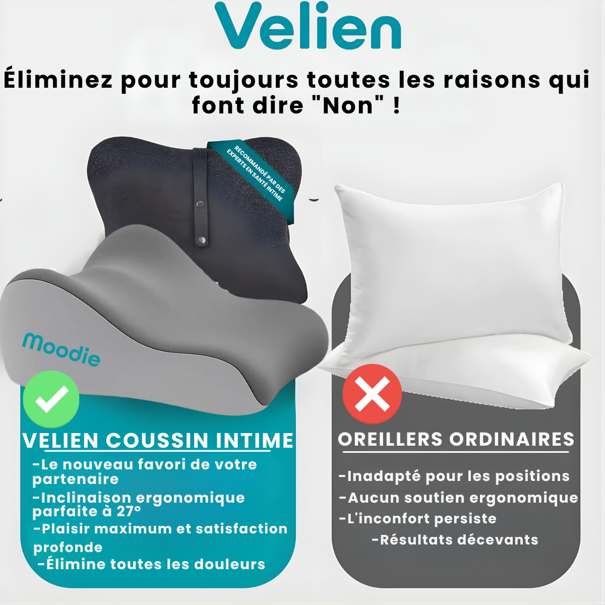 Velien Coussin Intime de Confort