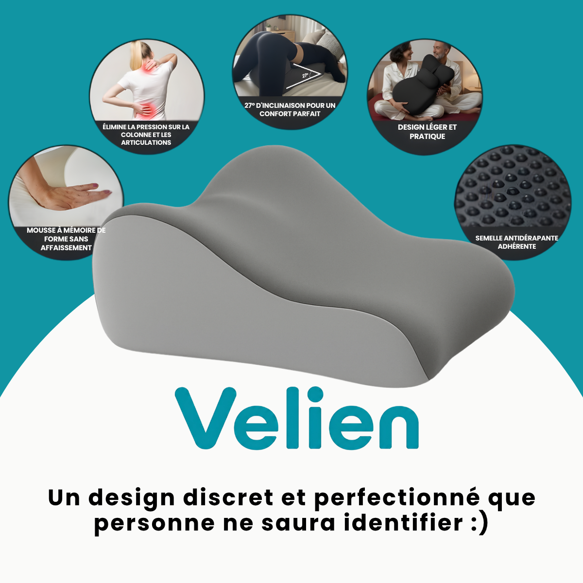 Velien Coussin Intime de Confort