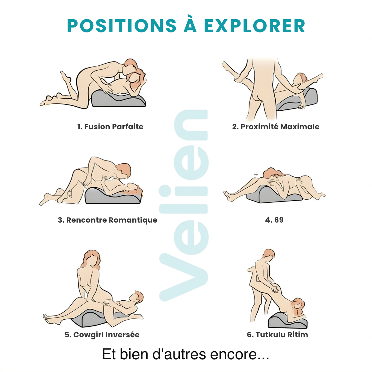Velien Coussin Intime de Confort