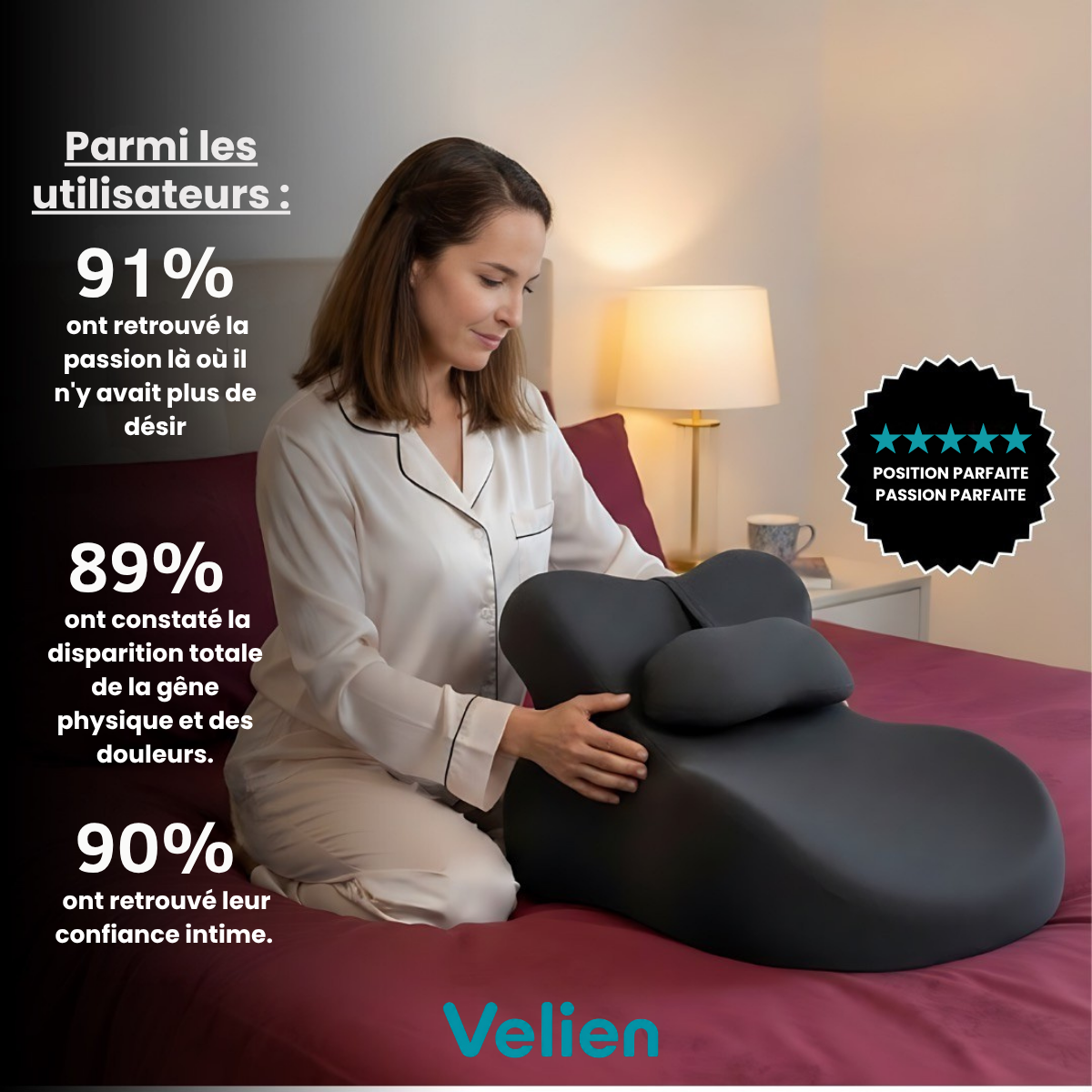 Velien Coussin Intime de Confort